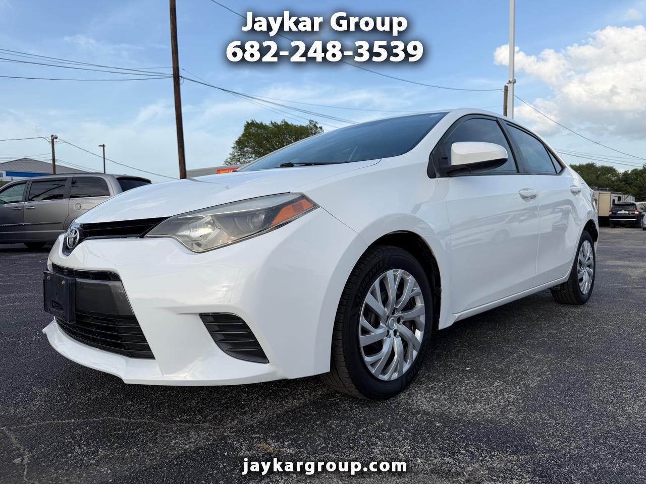 Toyota Corolla LE 2015