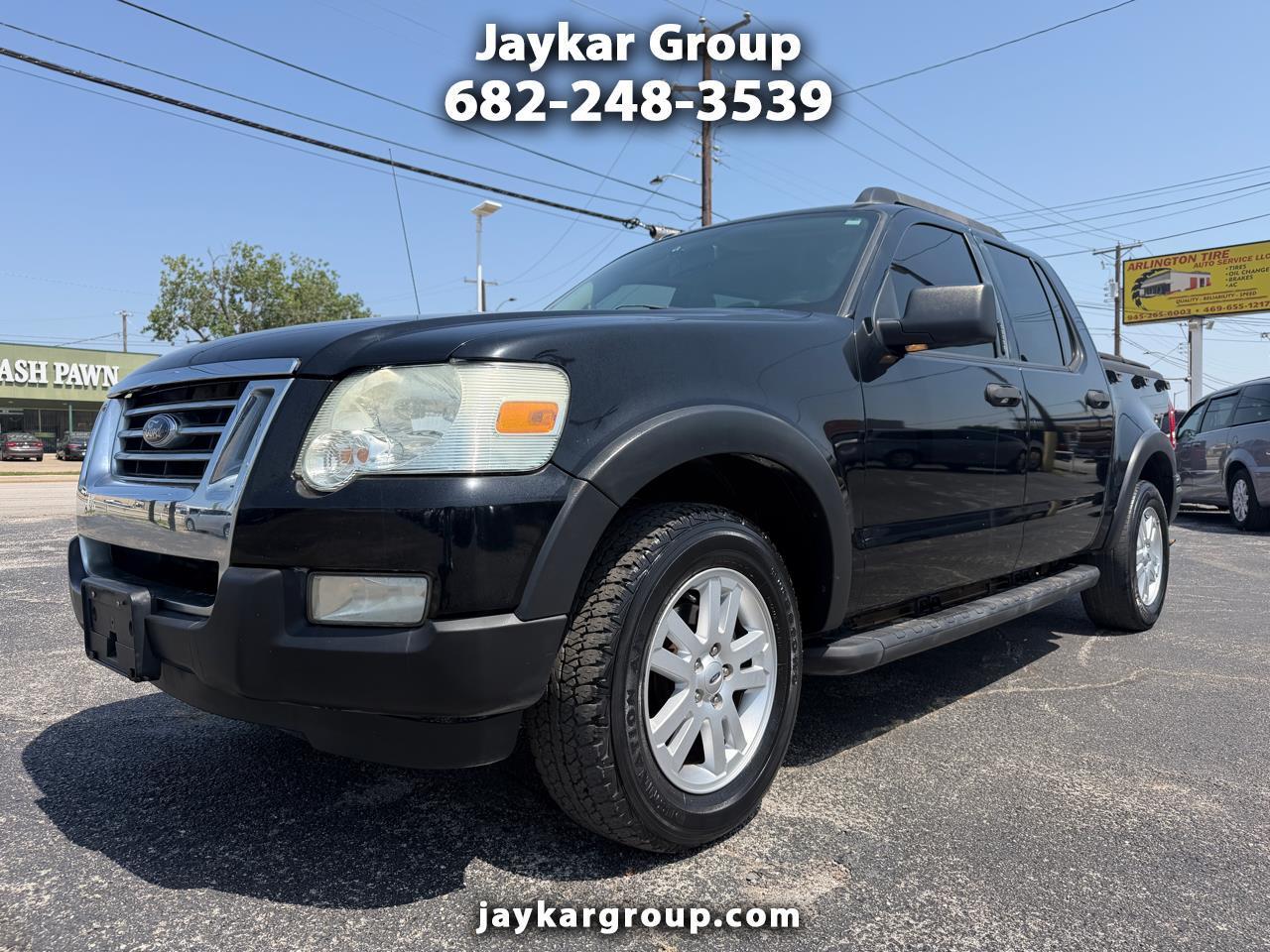 Black 2010 Ford Explorer Sport Trac Pickup Truck 4X2 Automatic