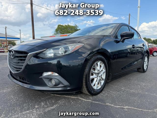 Black 2016 Mazda MAZDA3 Sedan Front-Wheel Drive Automatic