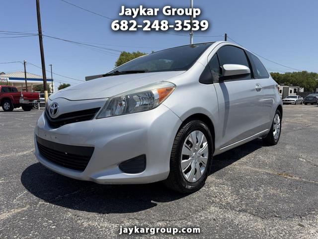 Silver 2014 Toyota Yaris Hatchback Front-Wheel Drive Automatic