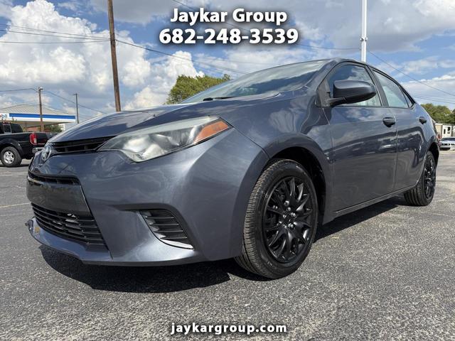 Gray 2015 Toyota Corolla Sedan Front-Wheel Drive Automatic