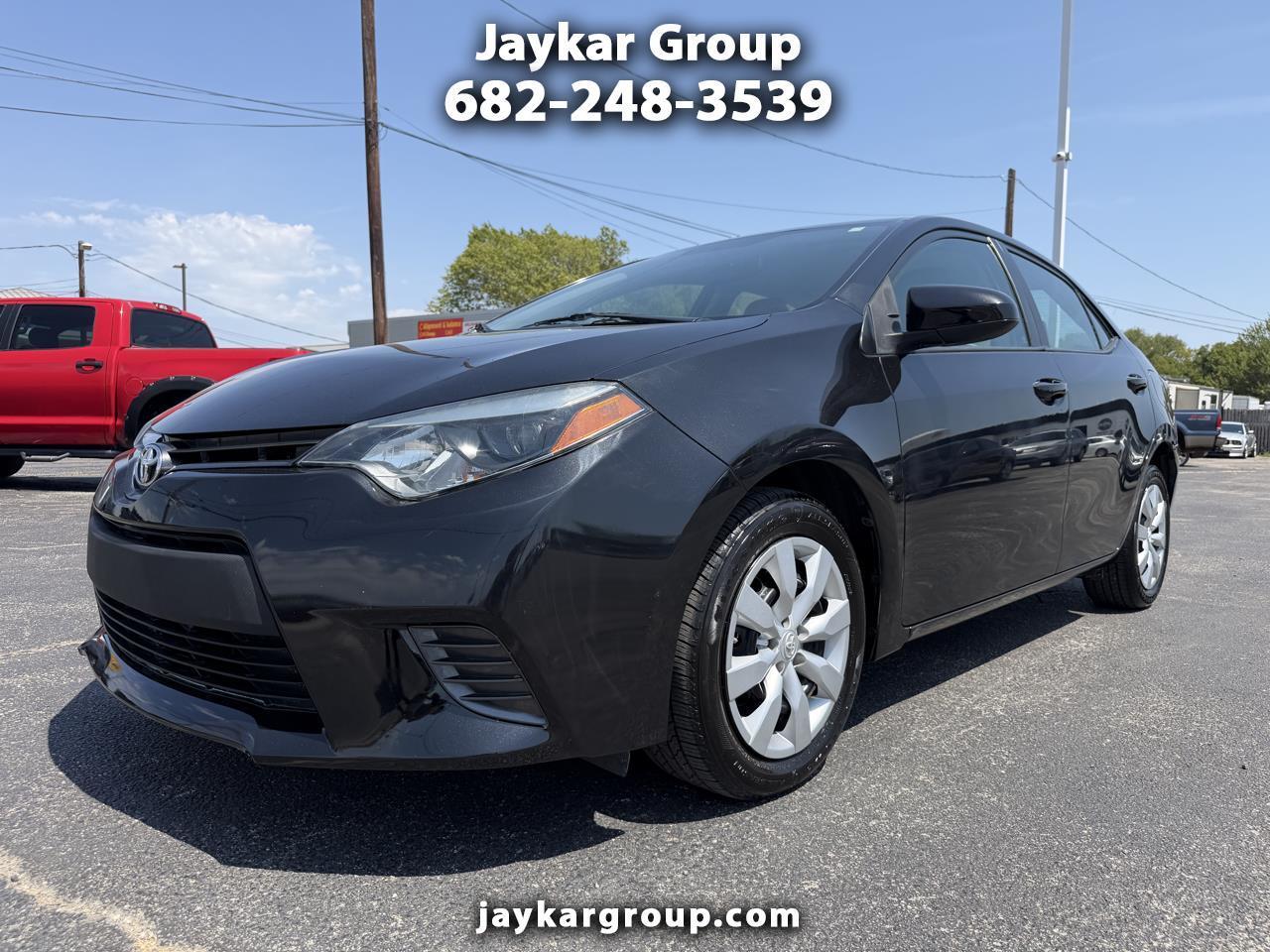 Toyota Corolla LE 2016