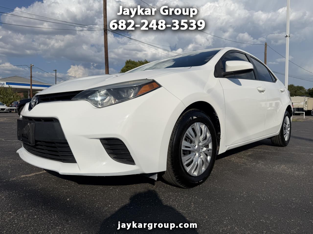 Toyota Corolla LE CVT 2015