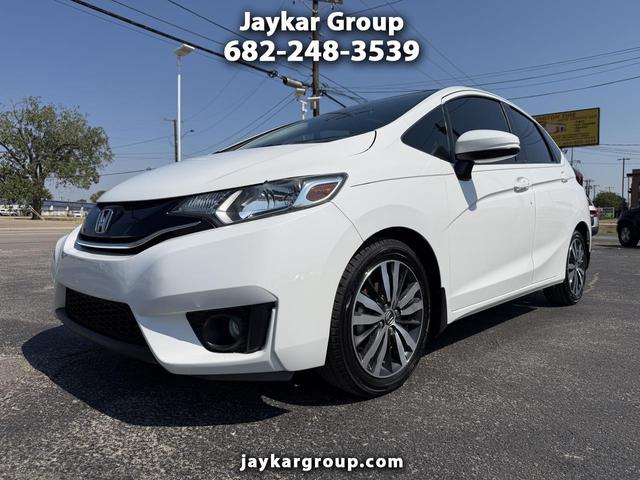 White 2016 Honda Fit Hatchback Front-Wheel Drive Automatic