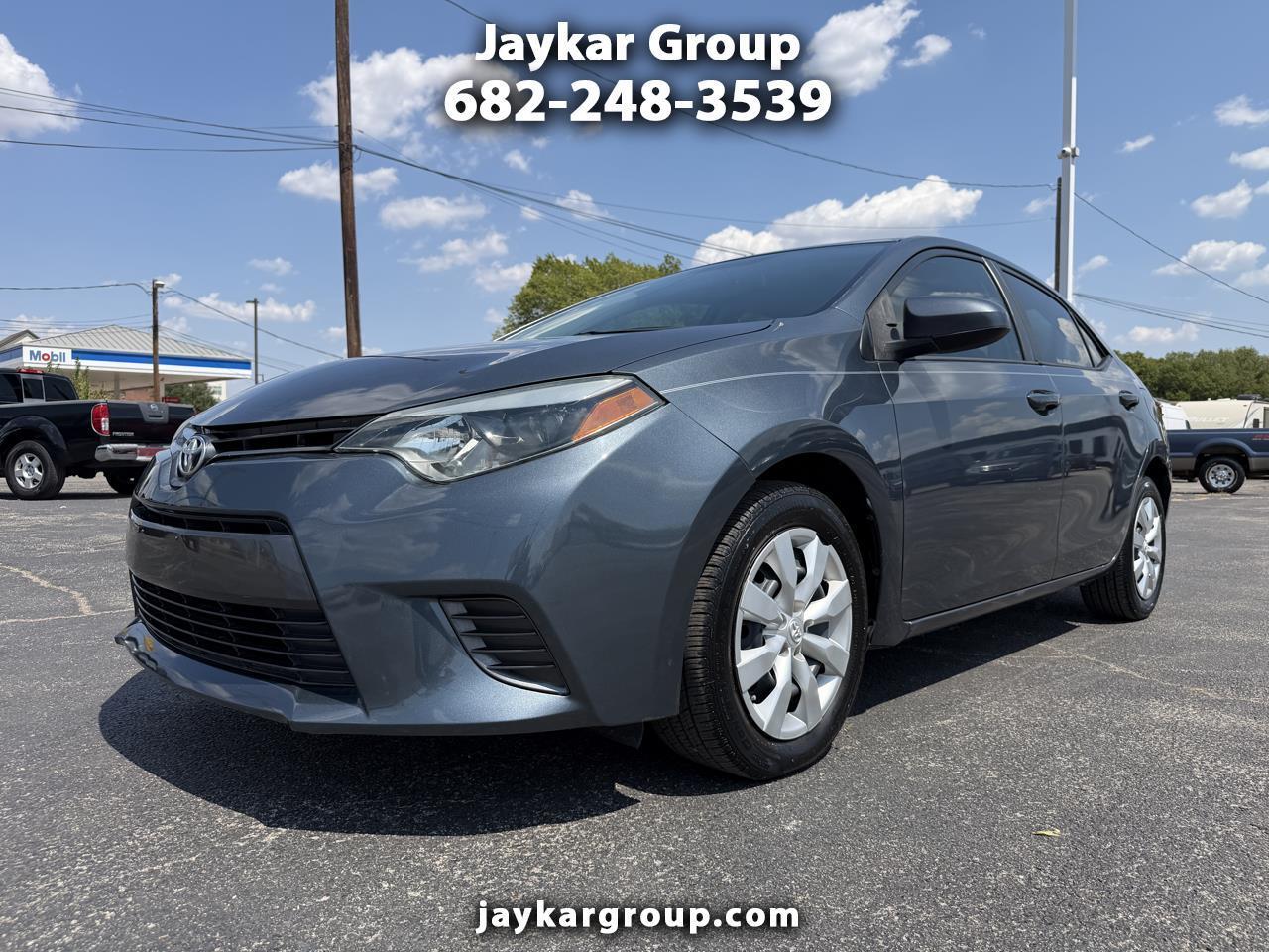 Toyota Corolla LE 2015