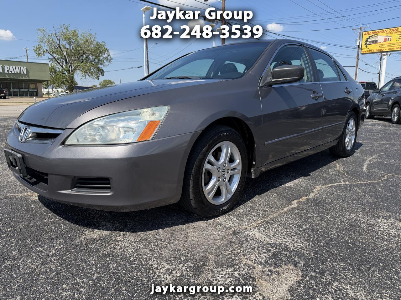 2006 Honda Accord EX Sedan AT w/ Leather and XM Radio