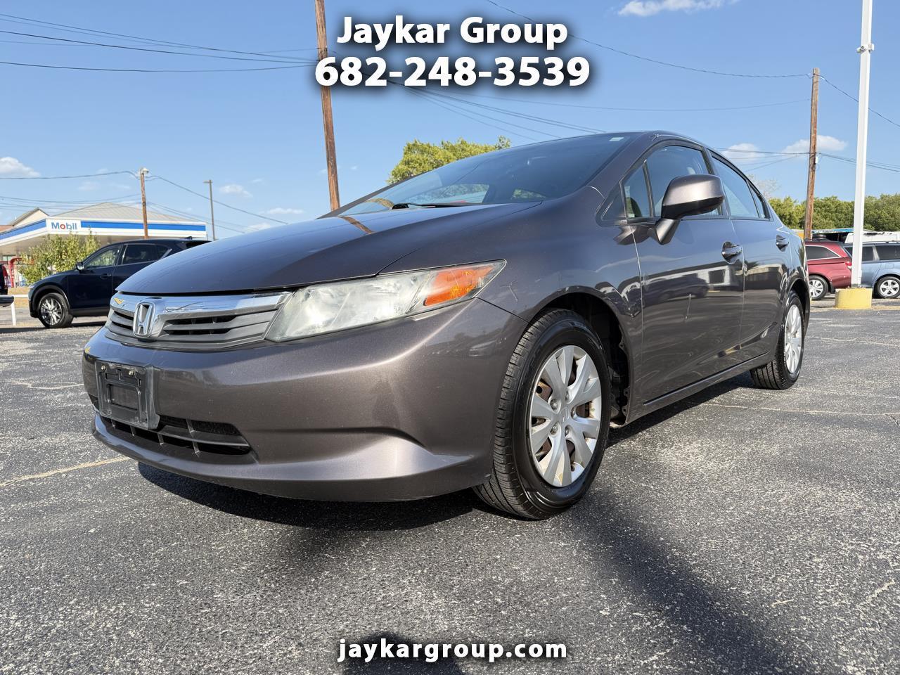 2012 Honda Civic LX Sedan 5-Speed AT