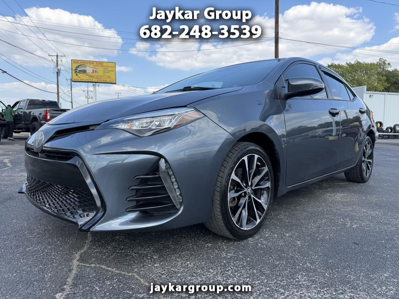 Toyota Corolla XSE CVT 2017
