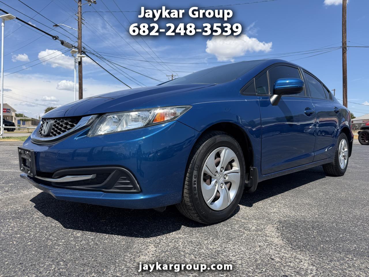 Honda Civic LX Sedan 5-Speed MT 2014