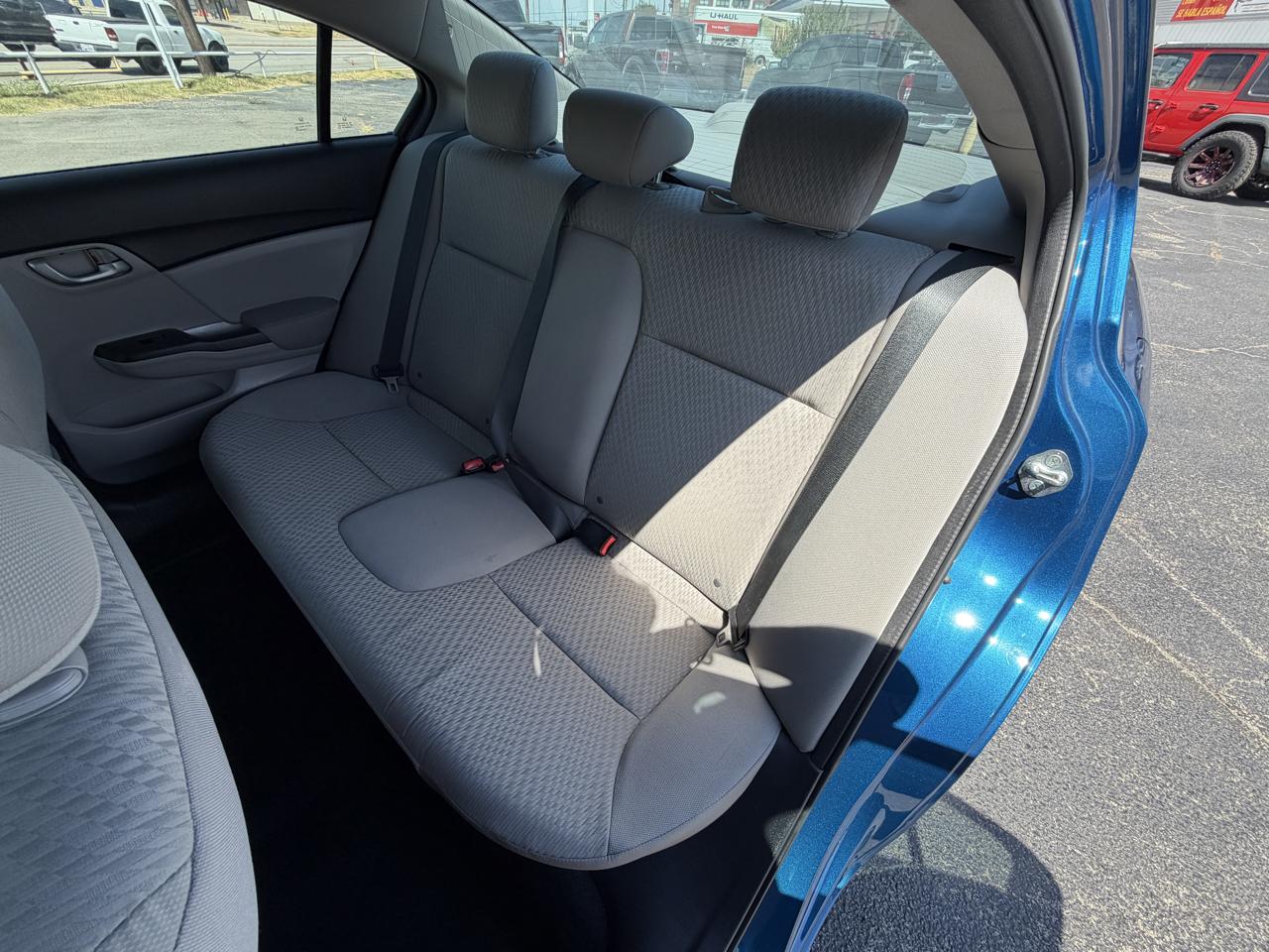 Honda Civic LX Sedan 5-Speed MT 2014