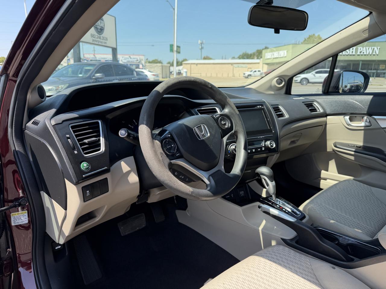 Honda Civic EX Sedan CVT 2015