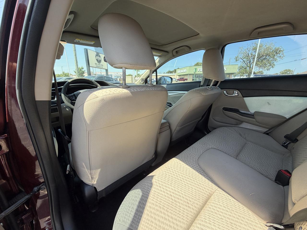 Honda Civic EX Sedan CVT 2015