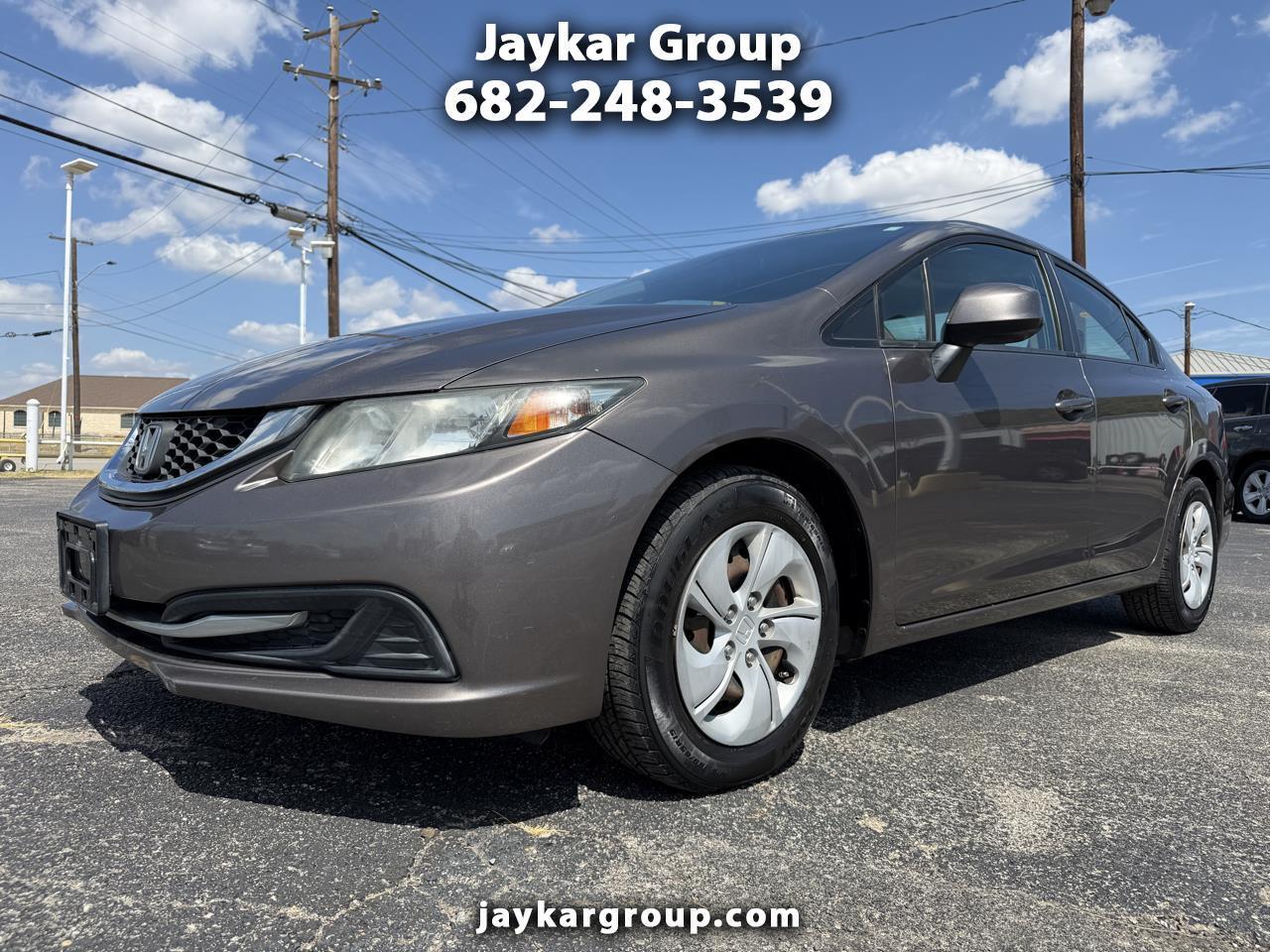 2013 Honda Civic LX Sedan 5-Speed AT