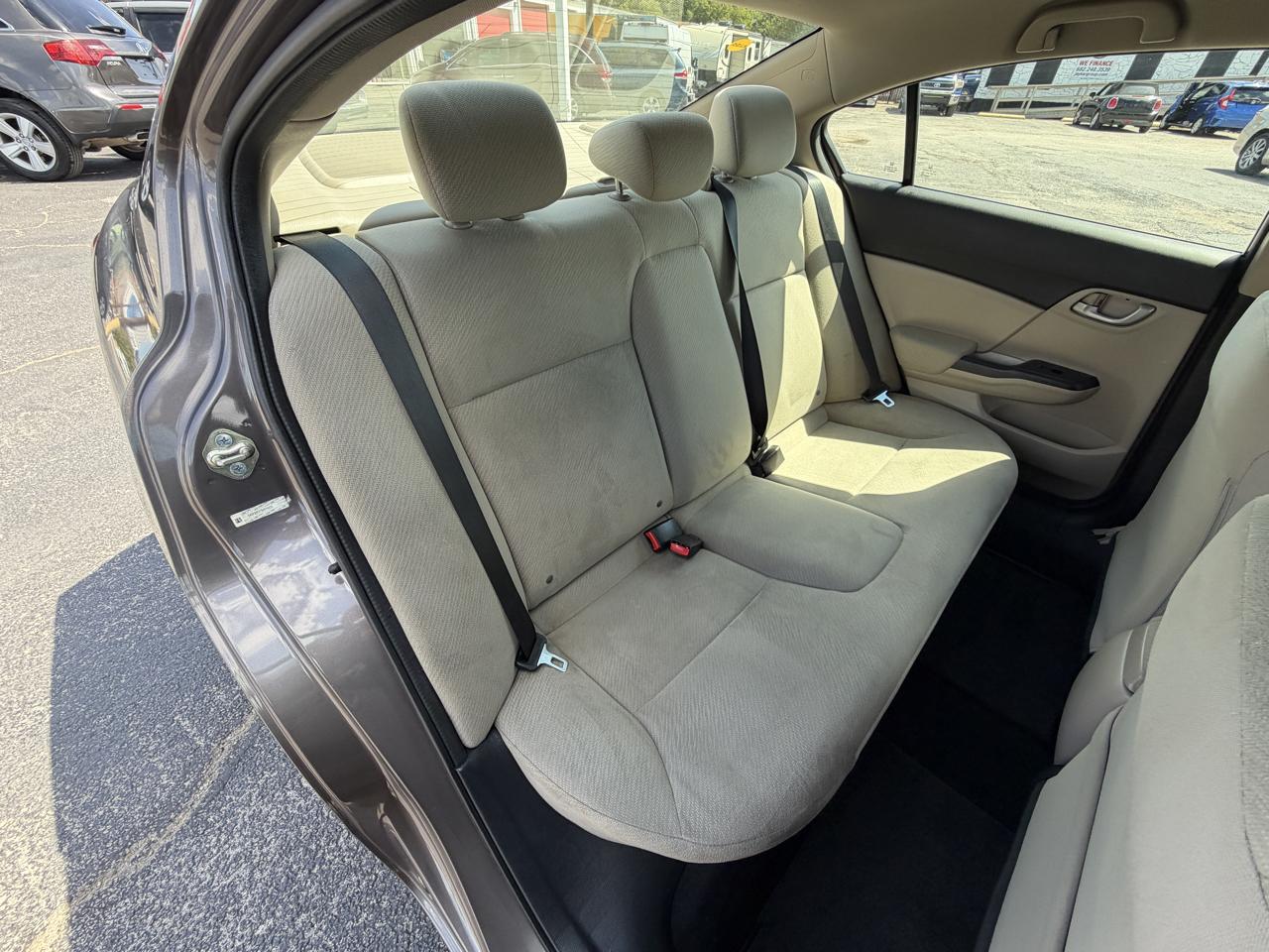 Honda Civic LX Sedan 5-Speed AT 2013