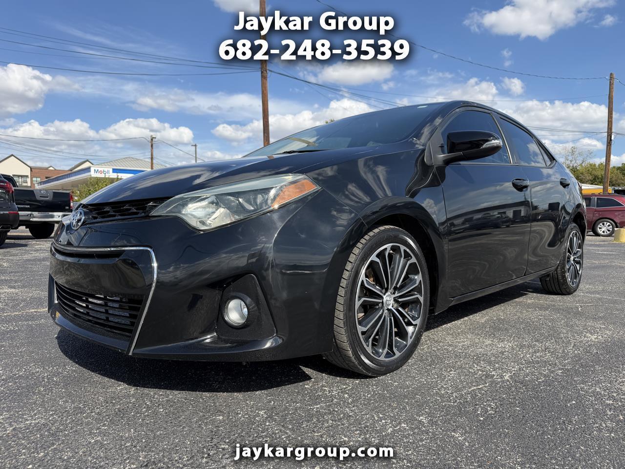 Toyota Corolla S Plus 4D Sedan 2014