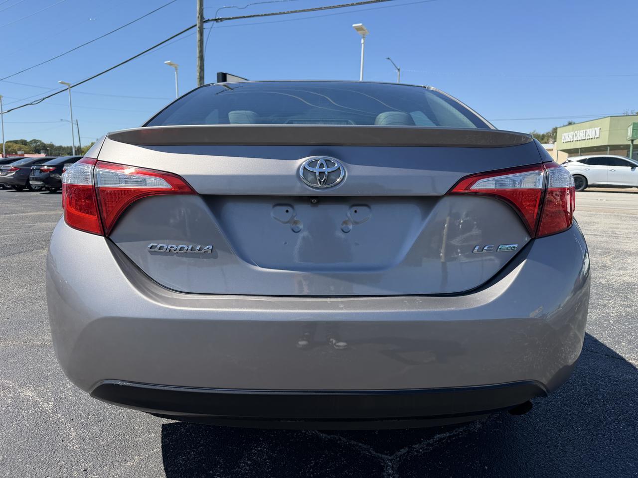 Toyota Corolla LE Eco 2016