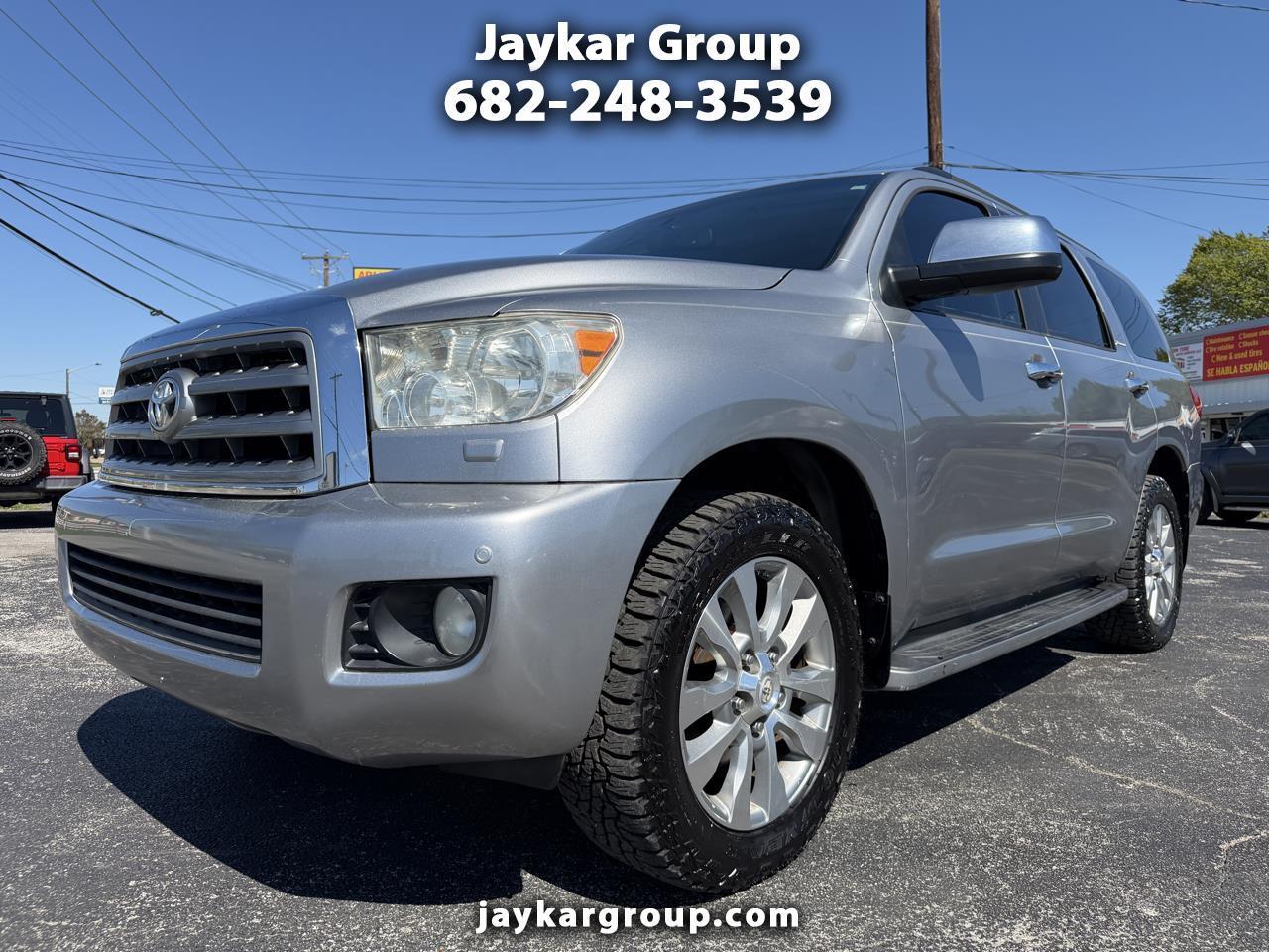 Silver 2012 Toyota Sequoia SUV / Crossover 4X2 Automatic