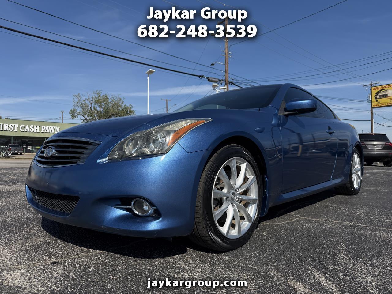 2013 Infiniti G Coupe Journey