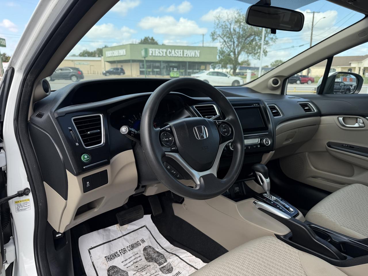 Honda Civic EX Sedan CVT 2014