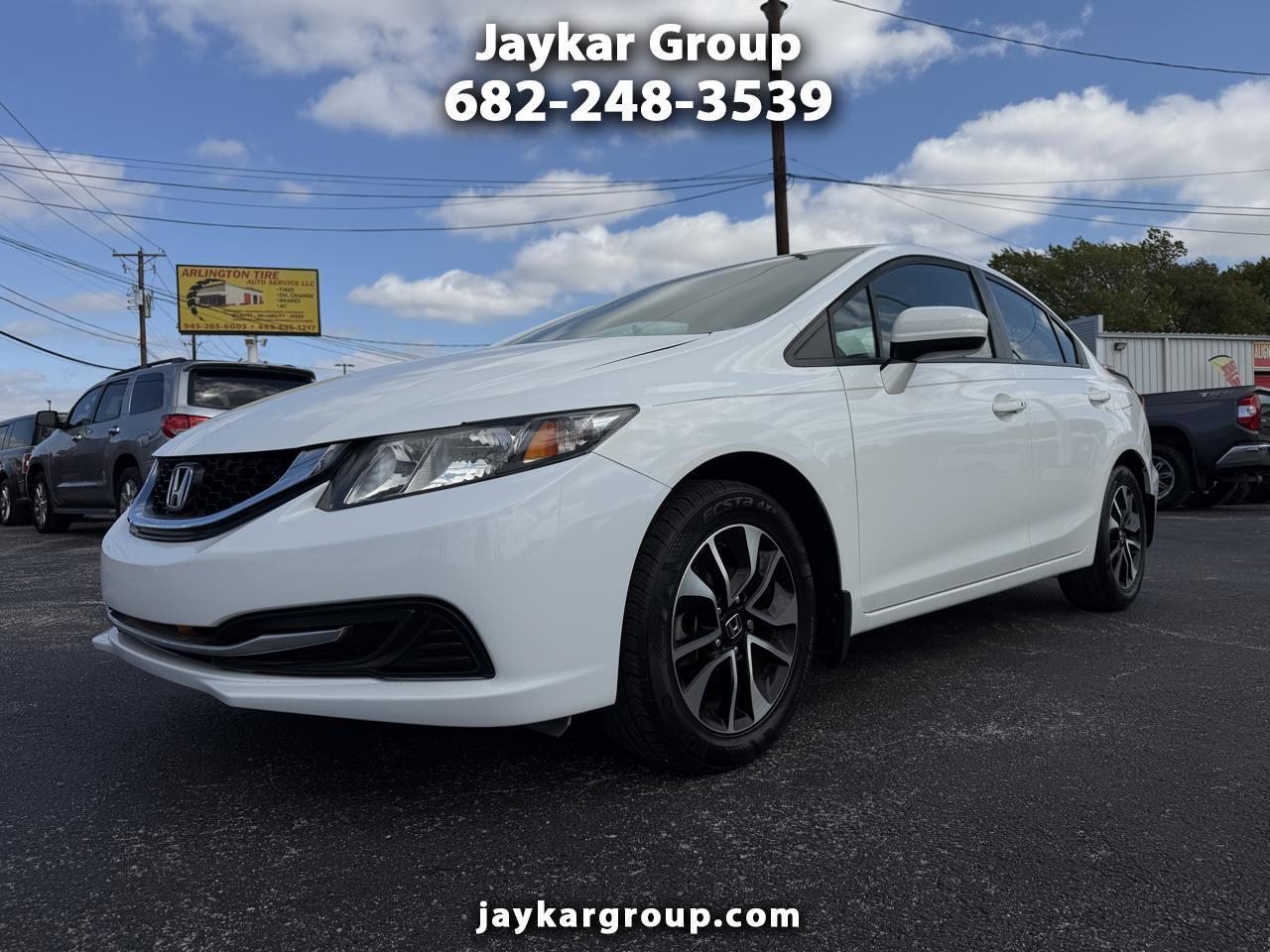 Honda Civic EX Sedan CVT 2014