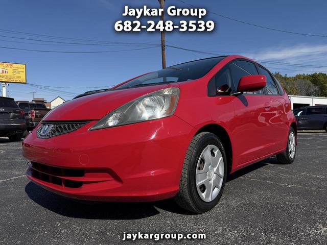 Red 2012 Honda Fit Hatchback Front-Wheel Drive Automatic