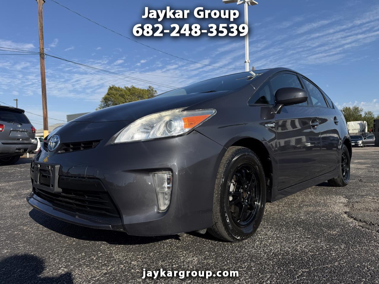 Gray 2012 Toyota Prius Hatchback Front-Wheel Drive Automatic
