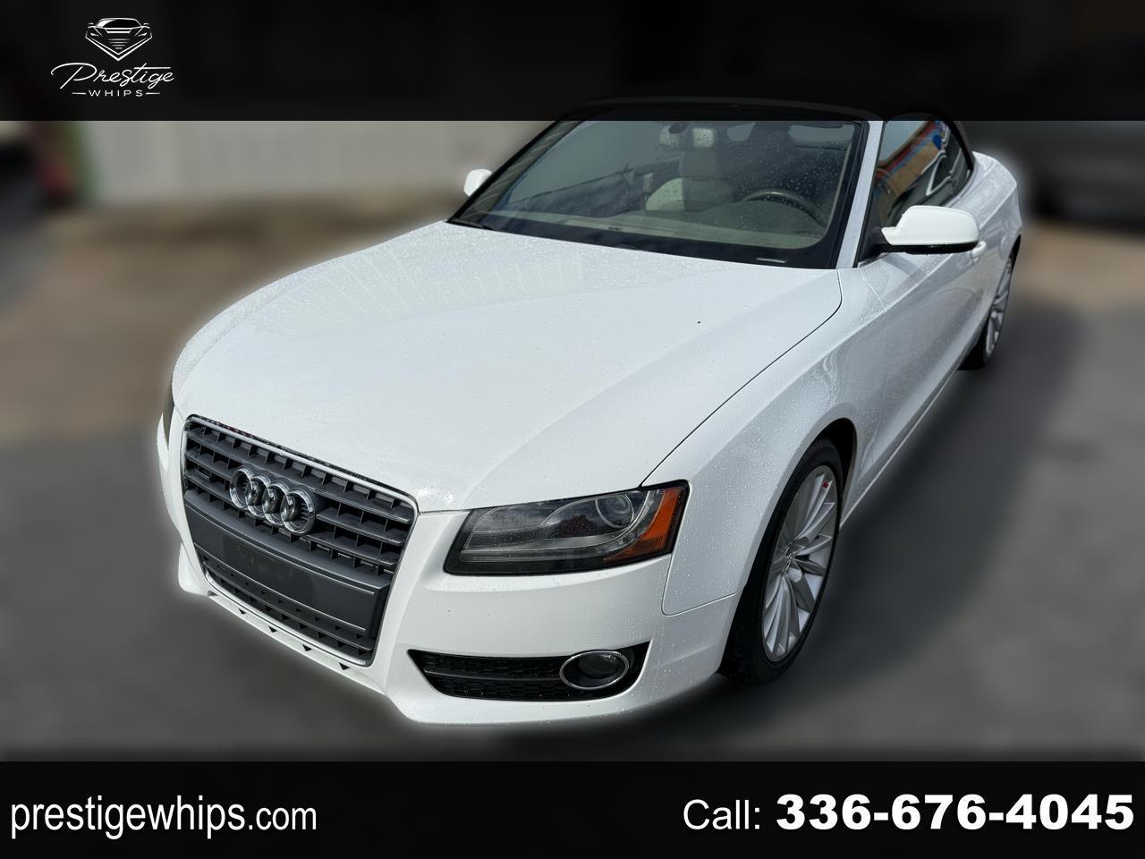 2011 Audi A5 Cabriolet 2.0T quattro Tiptronic