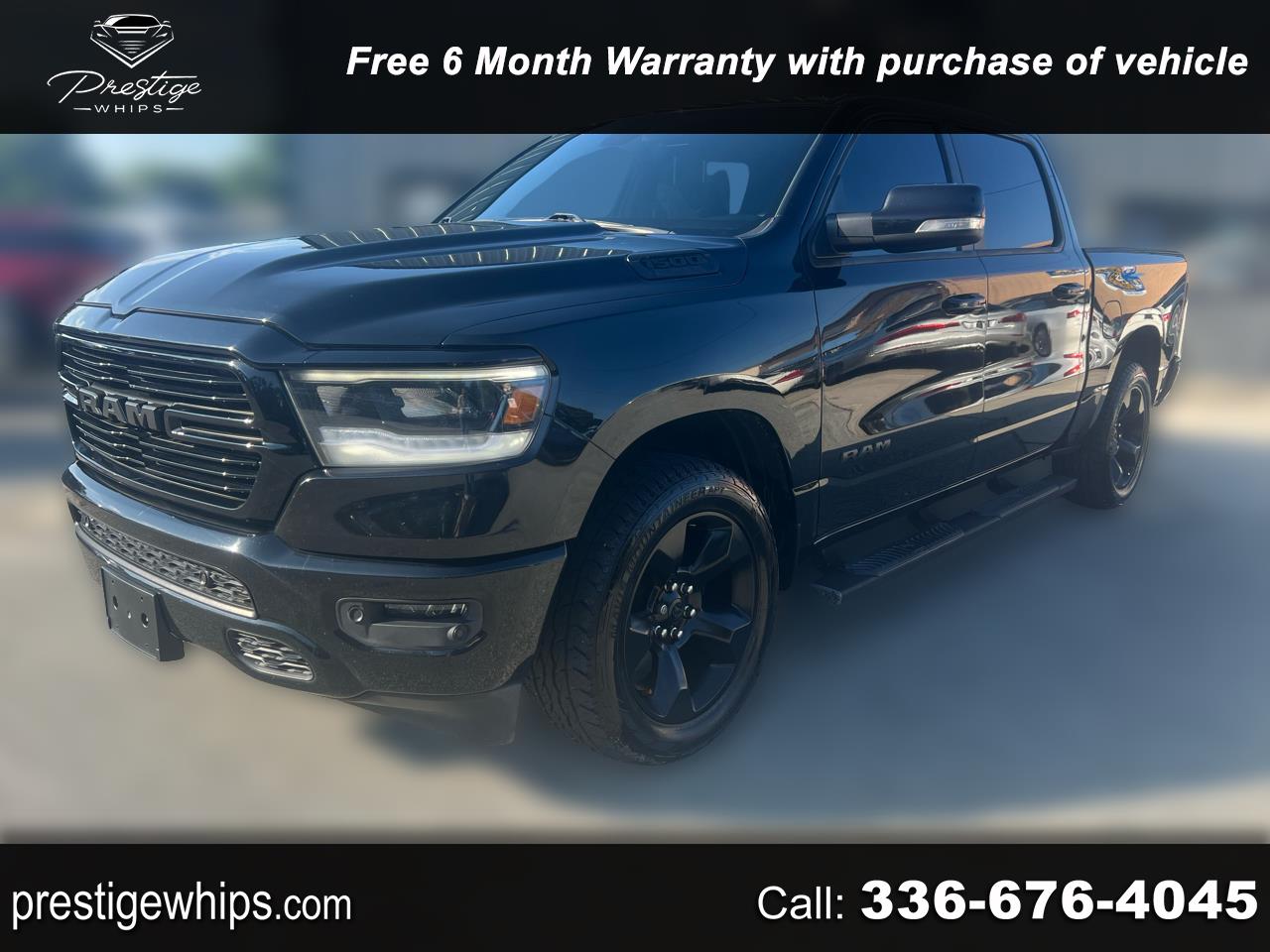 2019 RAM 1500 Big Horn Crew Cab SWB 4WD