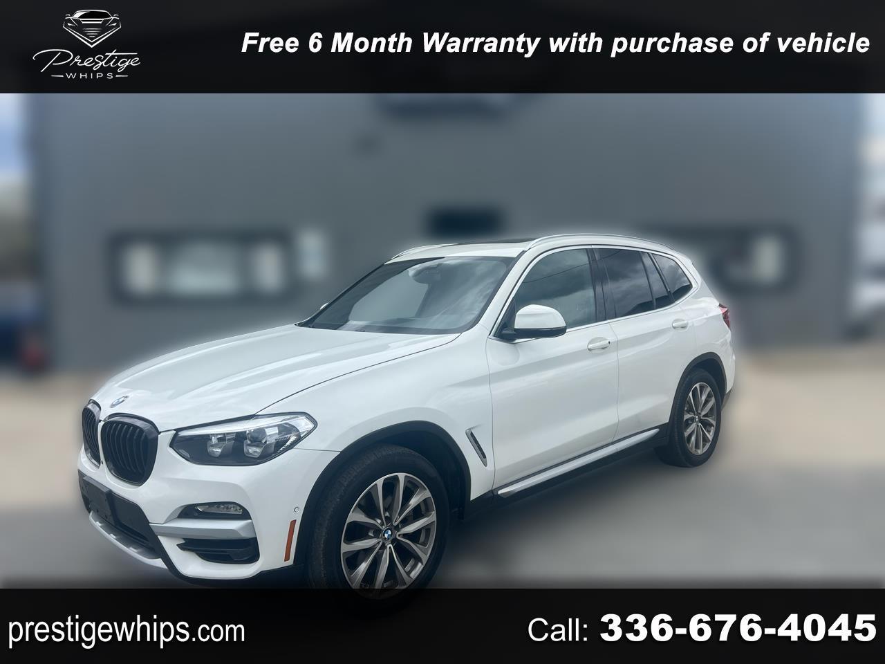 2019 BMW X3 xDrive30i