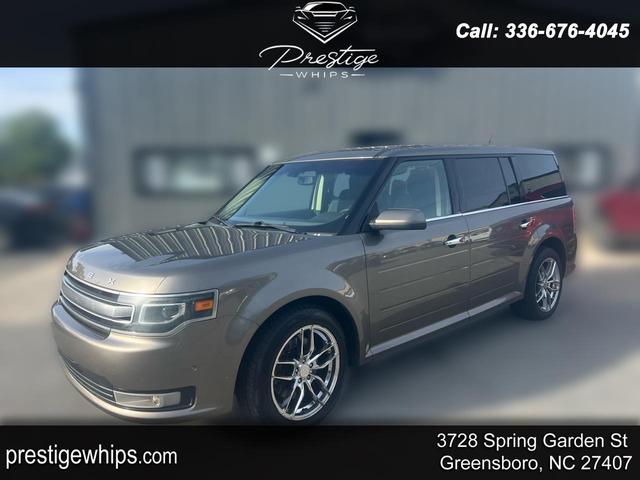 Gray 2014 Ford Flex Limited AWD SUV / Crossover All-Wheel Drive Automatic