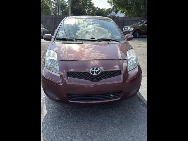 Red (Burgundy) 2010 Toyota Yaris Hatchback Front-Wheel Drive