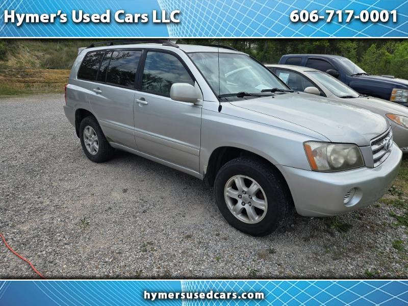 2001 Toyota Highlander V6 4WD