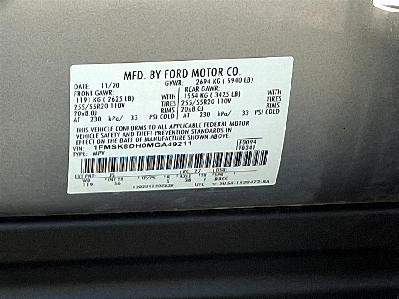 Ford Explorer XLT AWD 2021