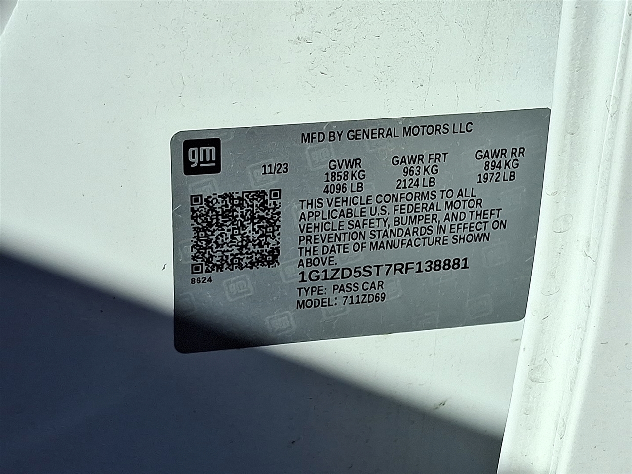 Chevrolet Malibu 1LT 2024