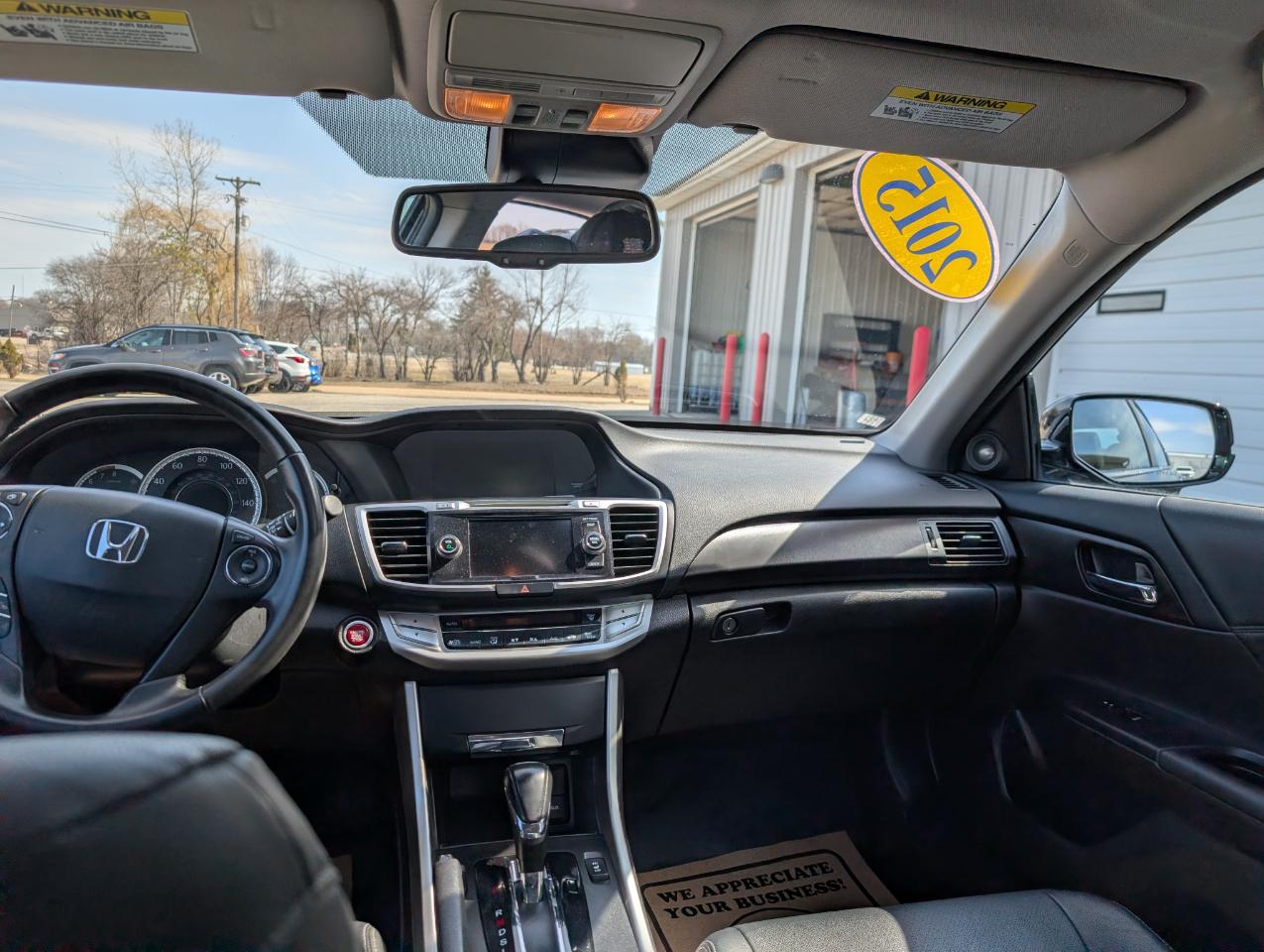 Honda Accord EX-L Sedan CVT 2015