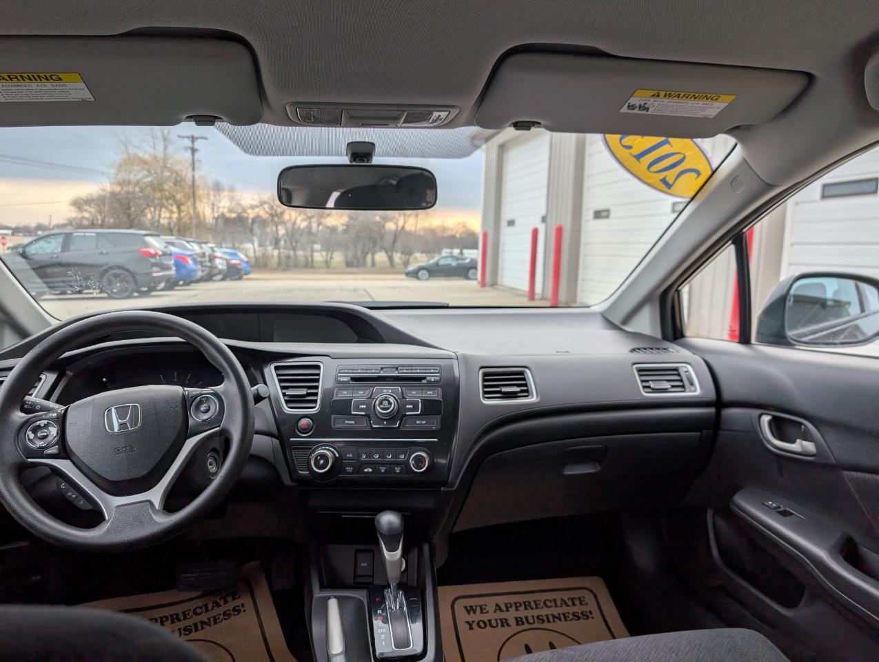 Honda Civic LX Sedan 5-Speed AT 2013