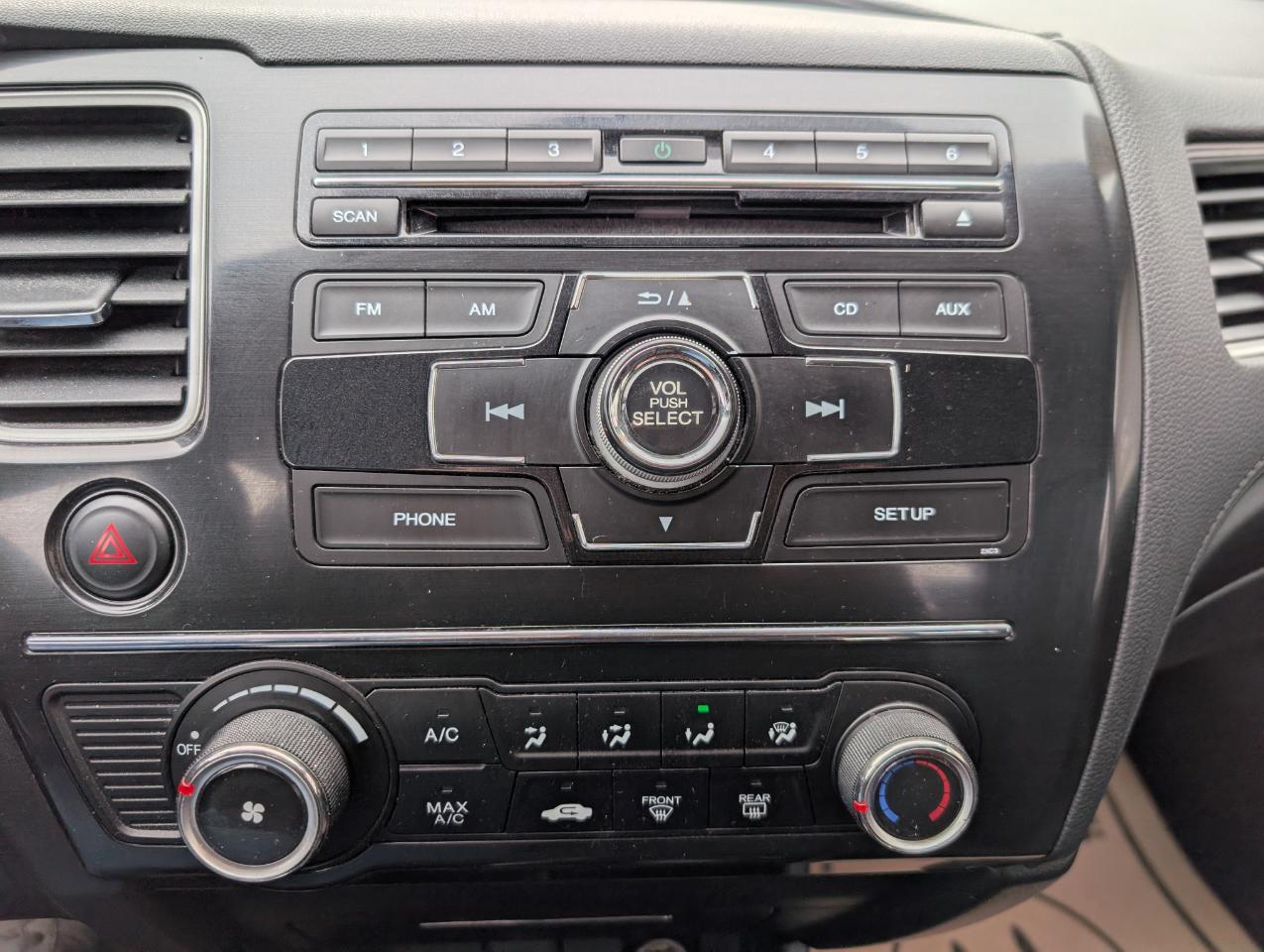 Honda Civic LX Sedan 5-Speed AT 2013