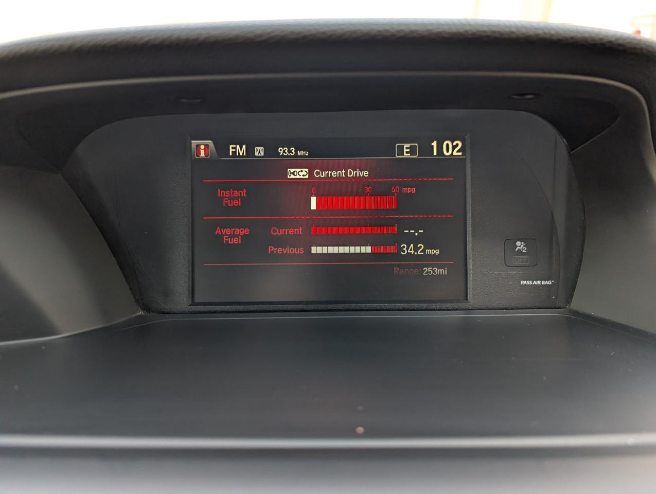 Honda Accord EX Coupe CVT 2014