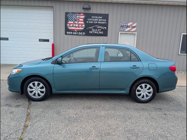 Blue 2010 Toyota Corolla Sedan Front-Wheel Drive Automatic