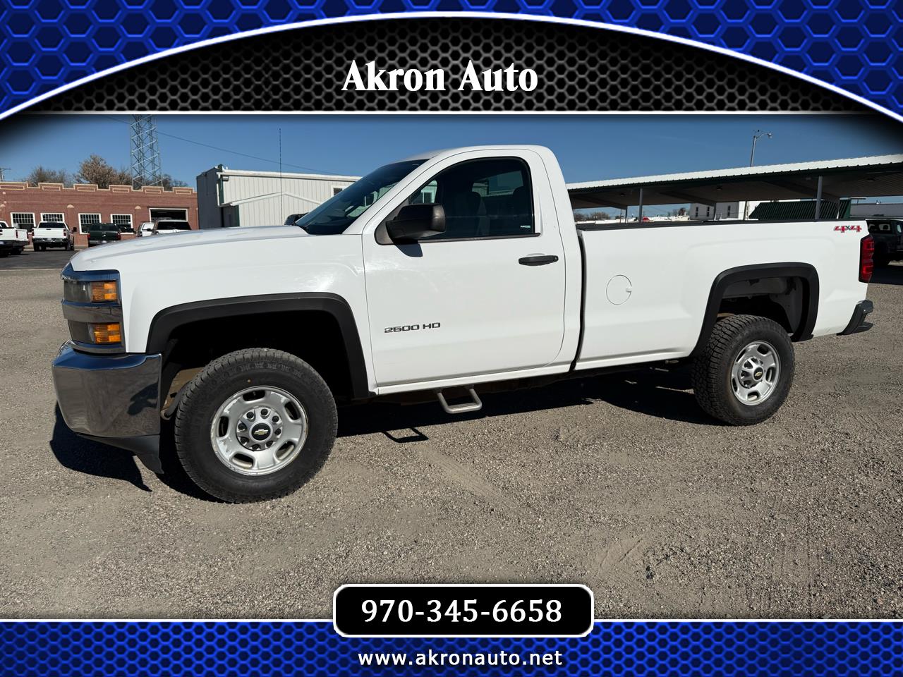 2015 Chevrolet Silverado 2500HD Work Truck Long Box 4WD
