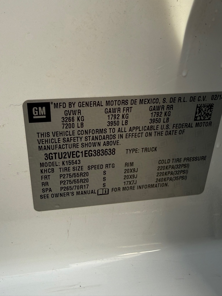 GMC Sierra 1500 SLT Crew Cab 4WD 2014