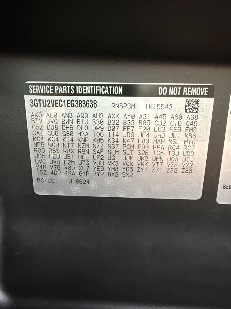 GMC Sierra 1500 SLT Crew Cab 4WD 2014