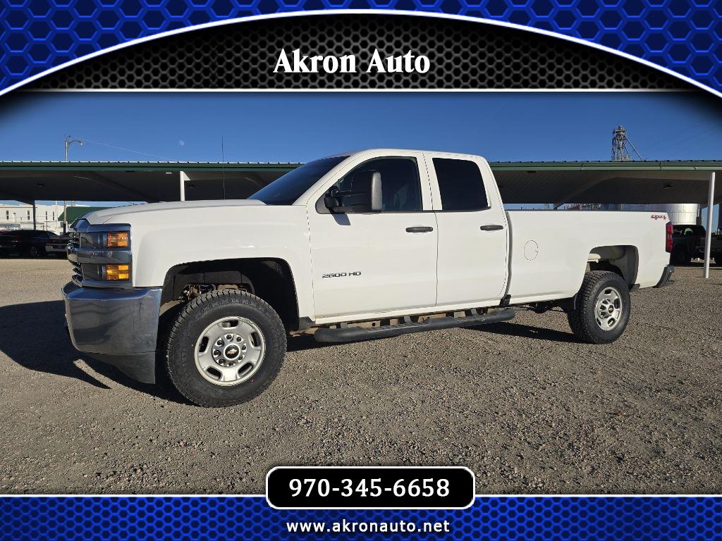Chevrolet Silverado 2500HD Work Truck Double Cab Long Box 4WD 2017