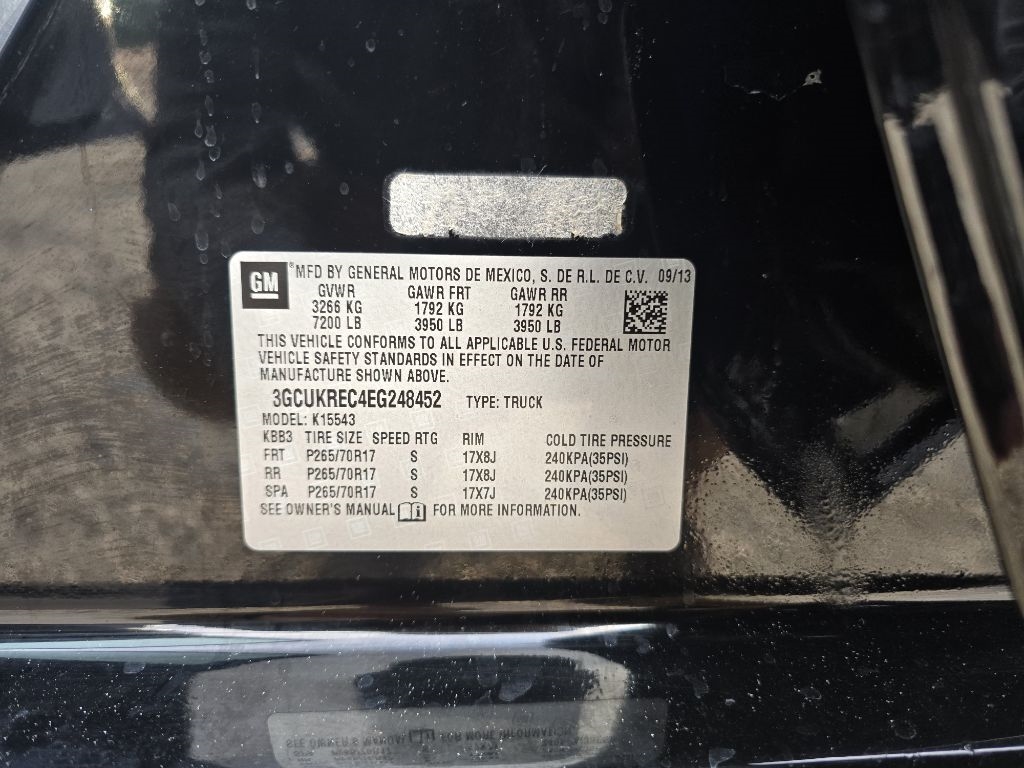 Chevrolet Silverado 1500 1LT Crew Cab 4WD 2014