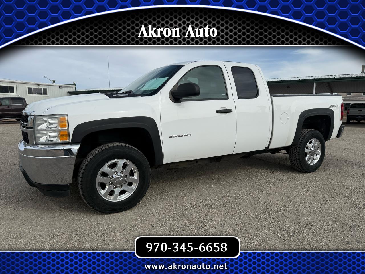 2013 Chevrolet Silverado 2500HD Work Truck Ext. Cab 4WD