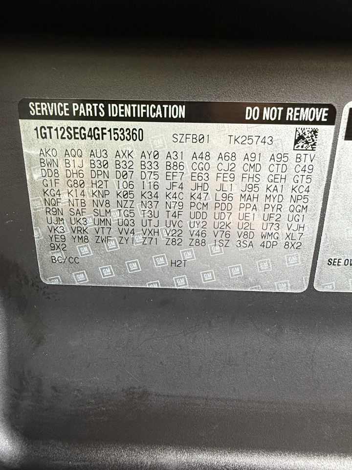 GMC Sierra 2500HD SLE Crew Cab 4WD 2016