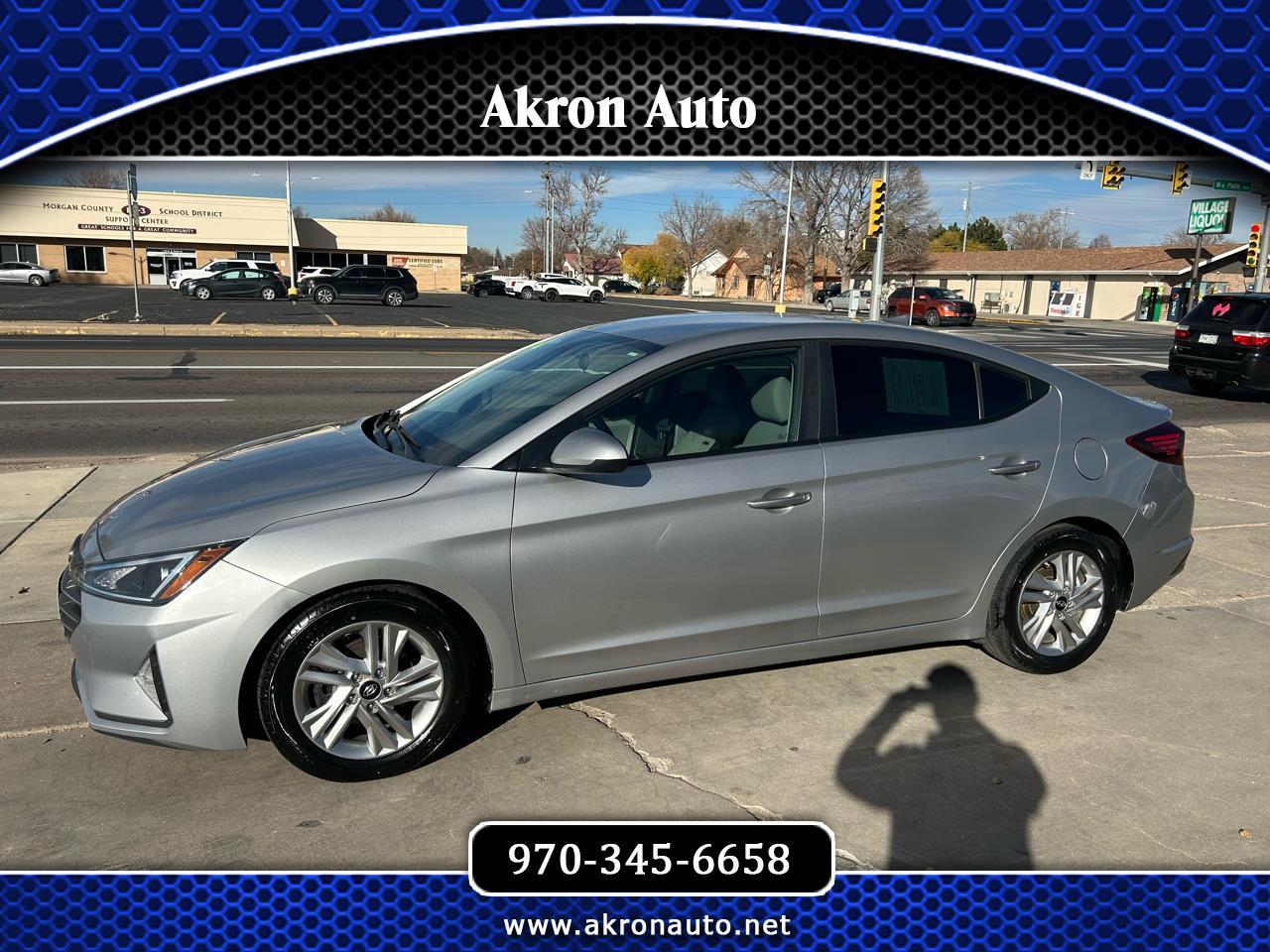 Hyundai Elantra SEL 2020