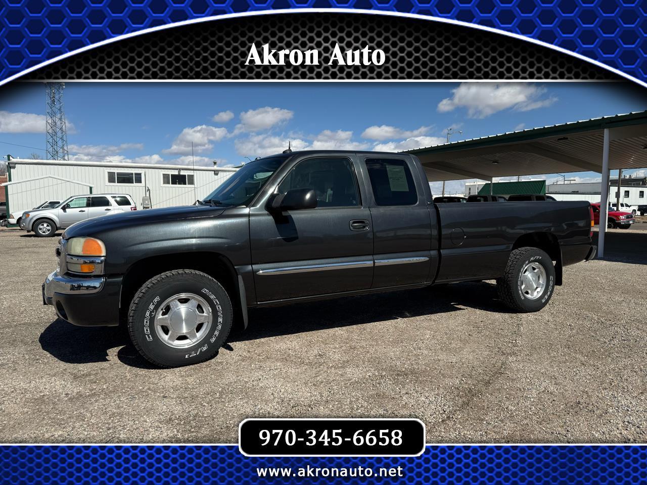 2004 GMC Sierra 1500 4 Dr SLT 4WD Extended Cab SB