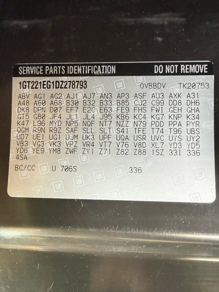 GMC Sierra 2500HD SLT Ext. Cab Short Bed 4WD 2013