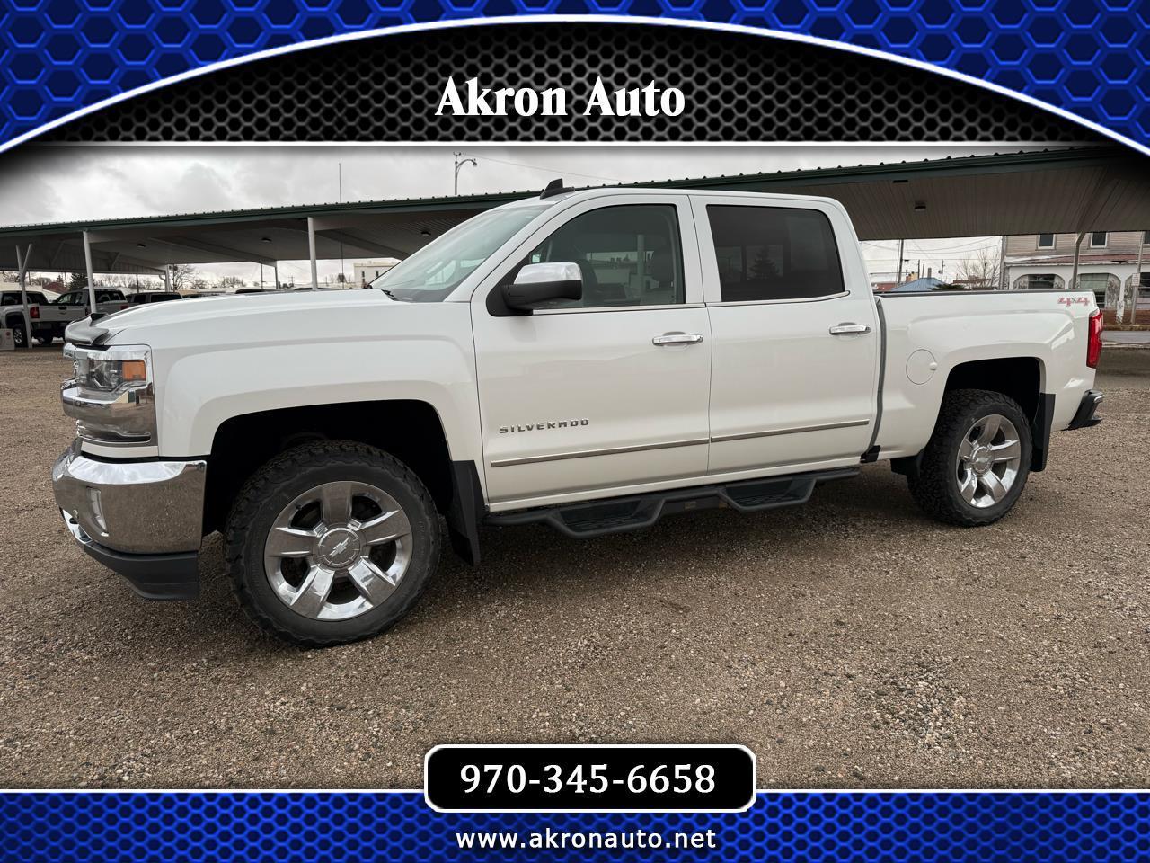 Chevrolet Silverado 1500 LTZ Crew Cab 4WD 2017